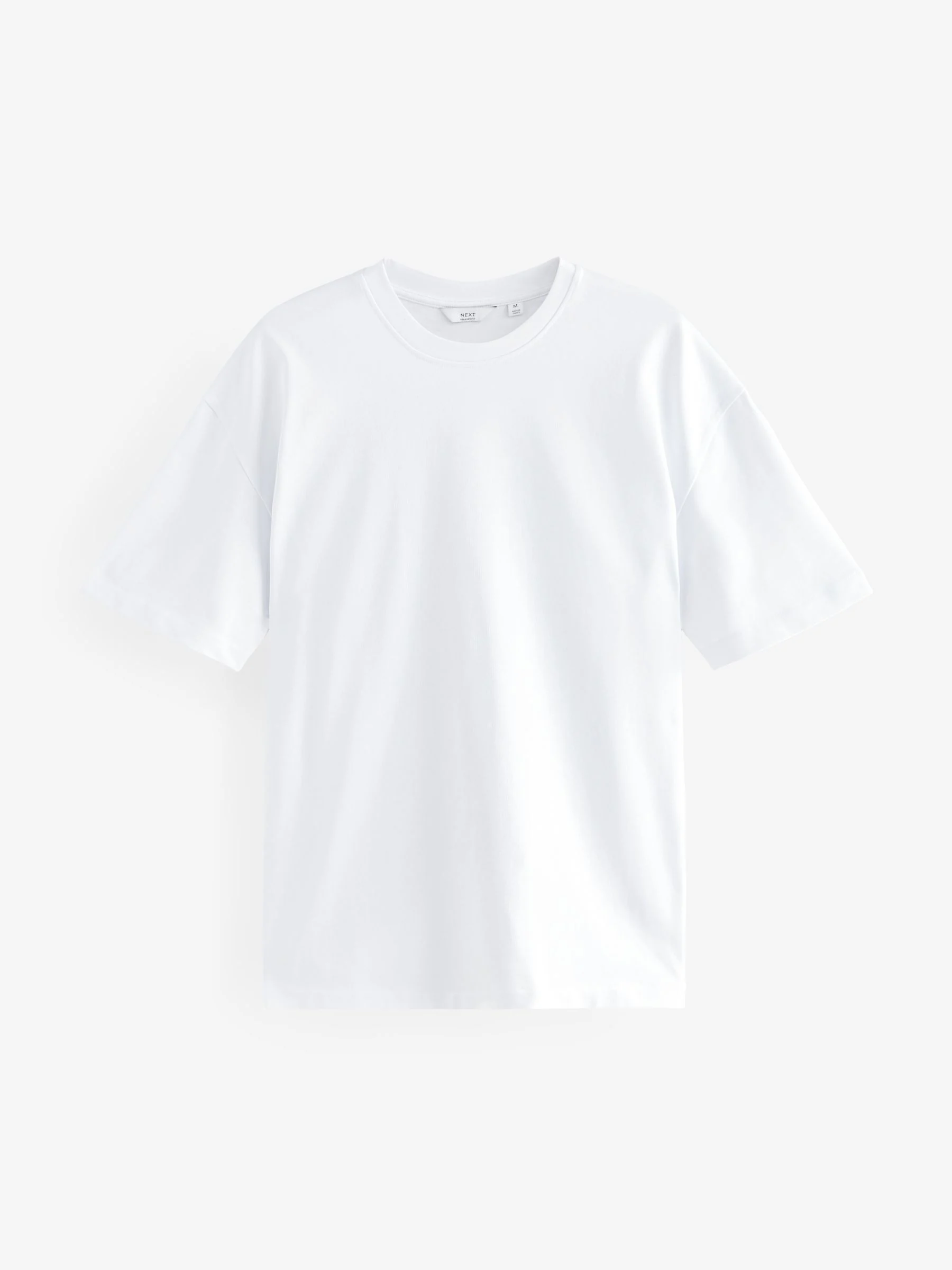 Wit - Relaxed fit - Verpakking van 3 T-shirts van zware stof