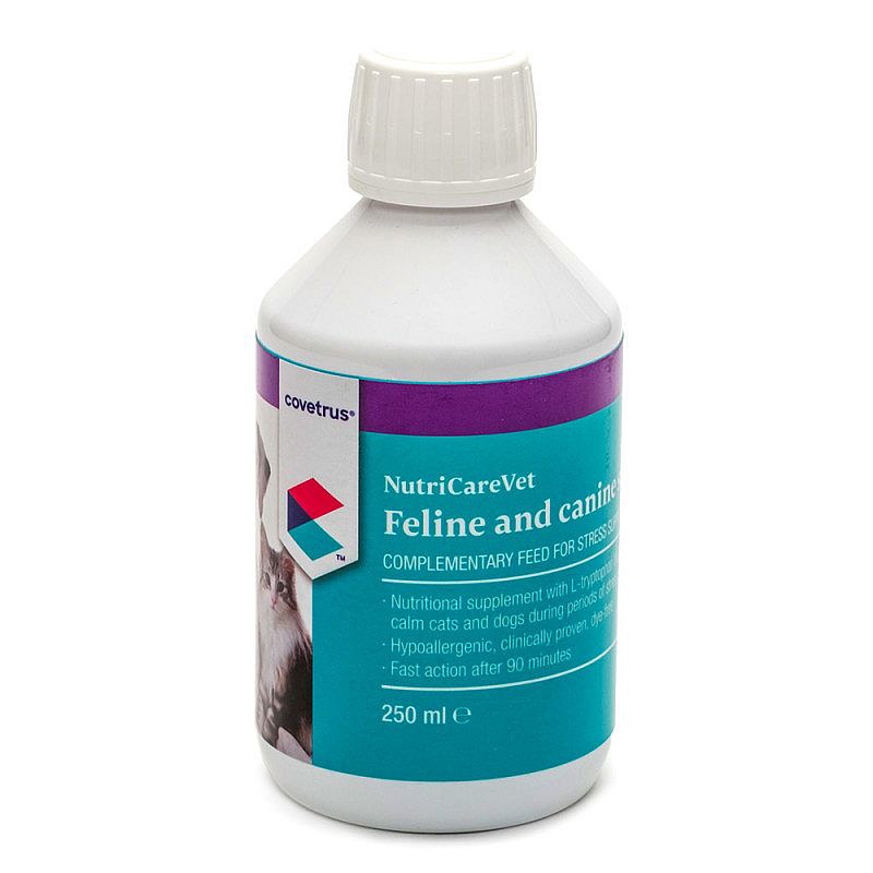 NutriCareVet Stress Support Hond Kat | 250 ml vloeistof | 13496.1