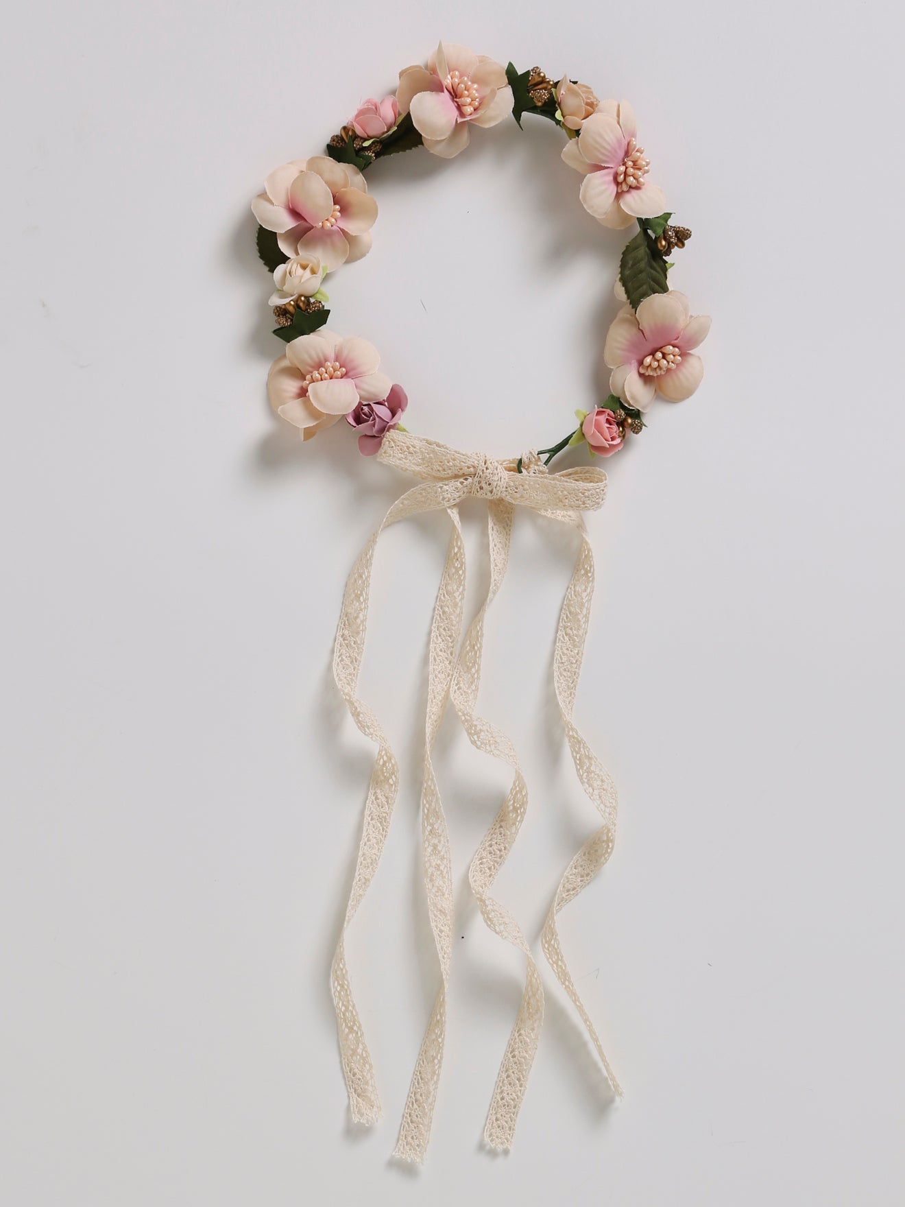 Couronne de fleurs Fille