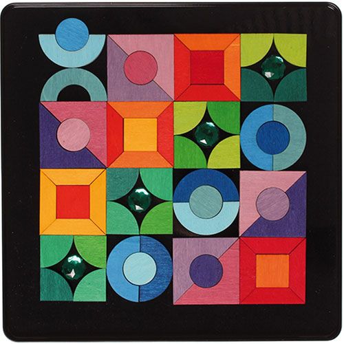Grimm's magneetpuzzel basisvormen 91177