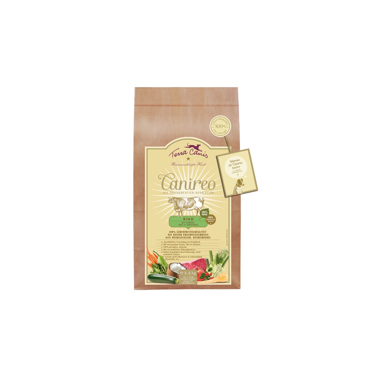 Terra Canis Canireo Adult Rind 2,5 kg