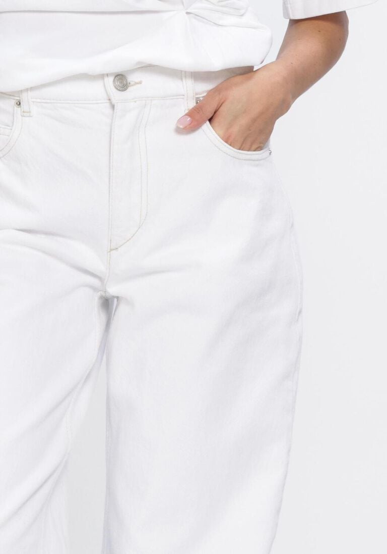 witte isabel marant jeans dromie-gz
