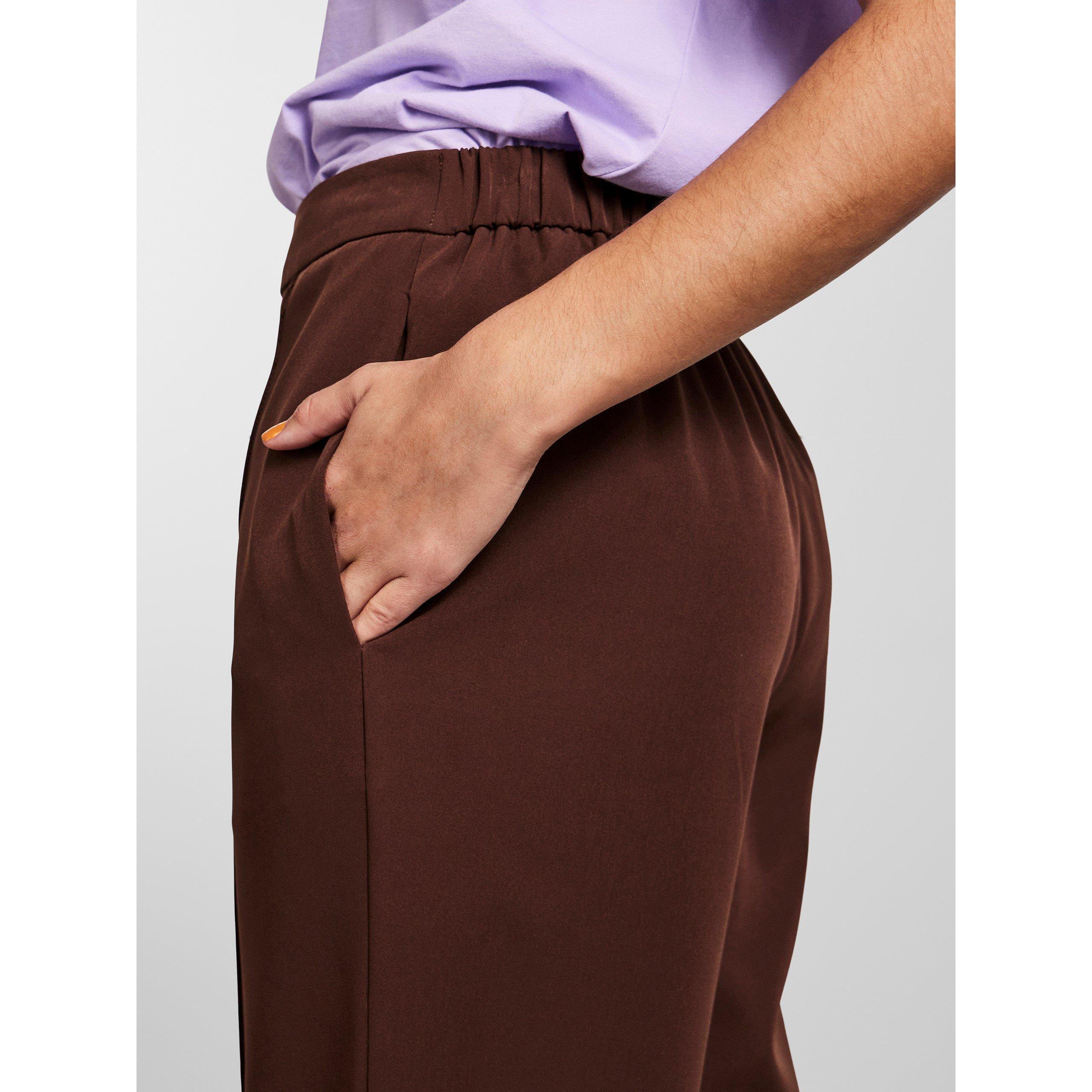 Pieces High Waisted Wide Trousers