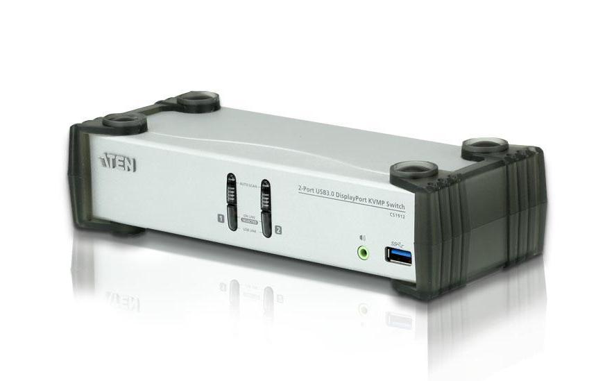 KVM Switch CS1912-AT-G<br>2-Port USB 3.0 DisplayPort KVMP Switch
