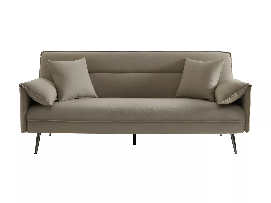 Canapé 3 places convertible beige collection SILAS
