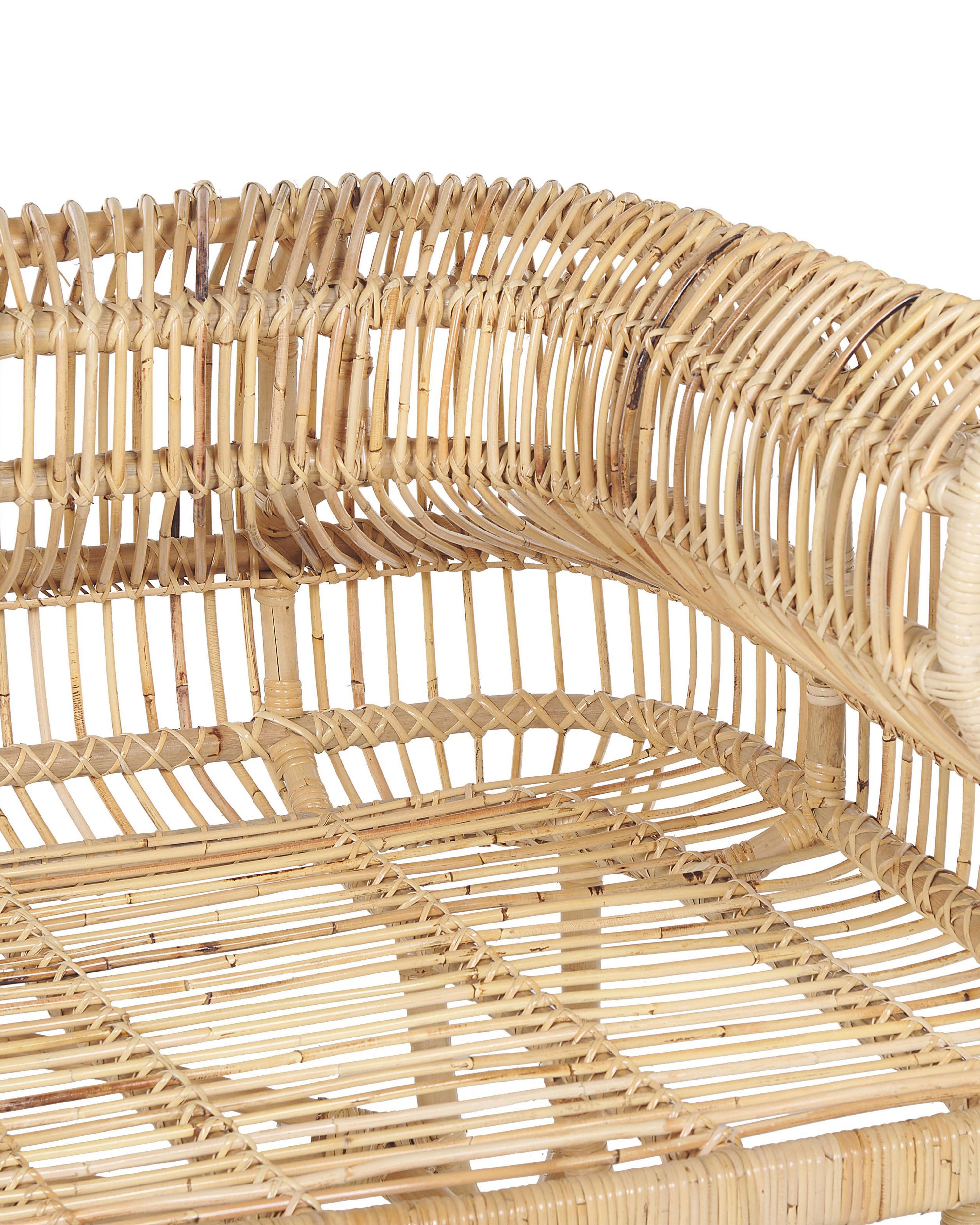 Tuinfauteuil DOLCEDO Rotan Natuurlijk