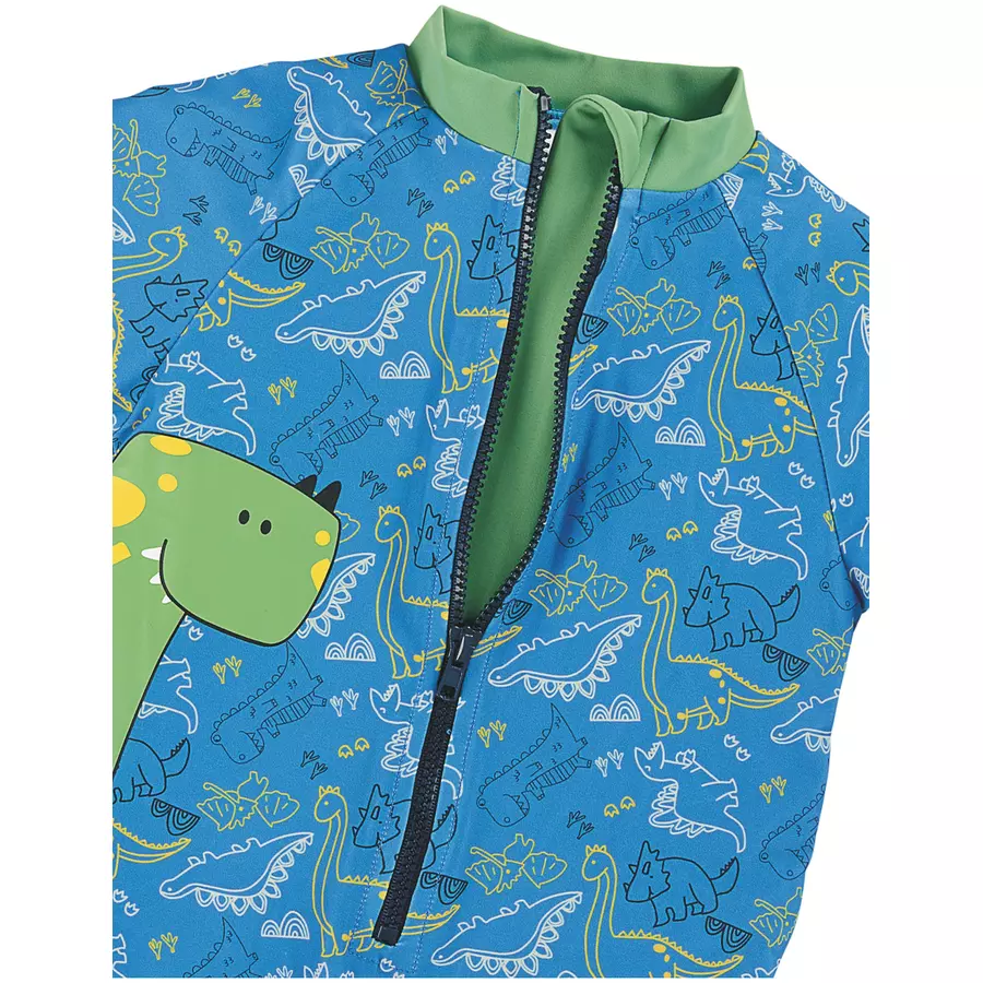 Sterntaler Schwimmanzug Dino blau