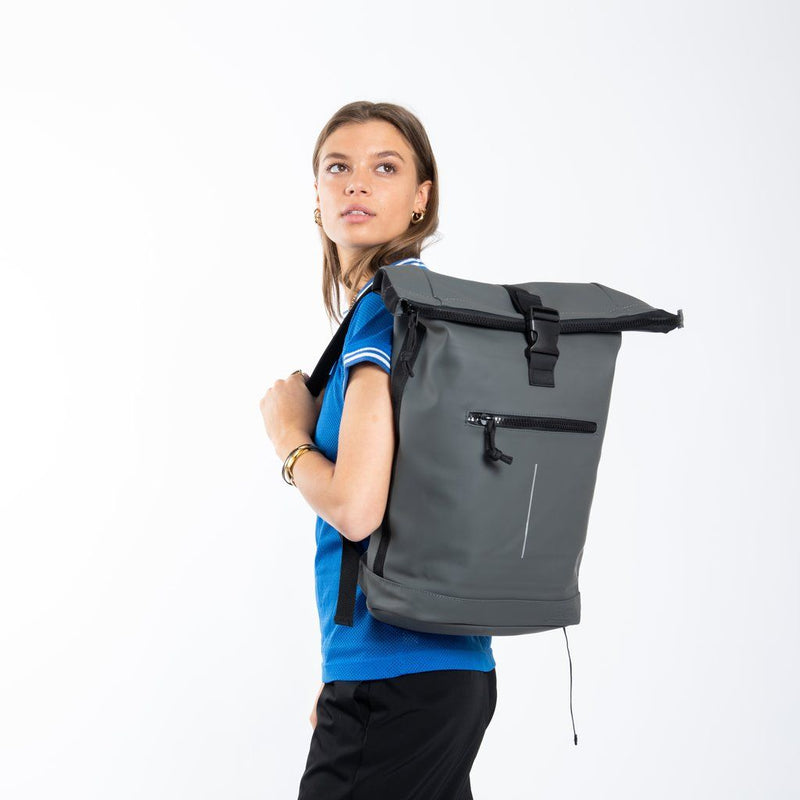 New Rebels Mart Waterproof Rolltop Rugzak met Laptopvak 15,6
