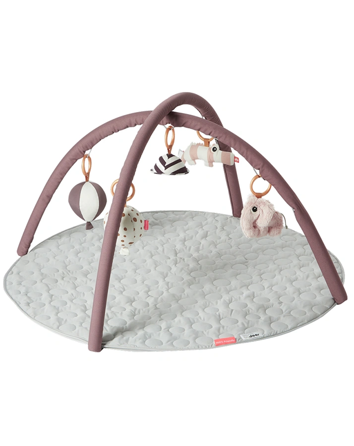 Spielbogen ACTIVITY GYM mit Matte in rosa
