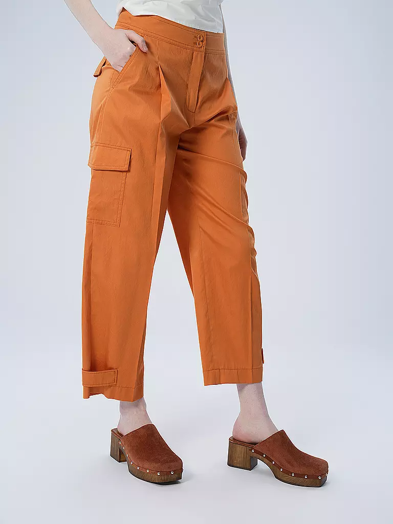 MARC CAIN Cargohose WELS Wide Fit  orange