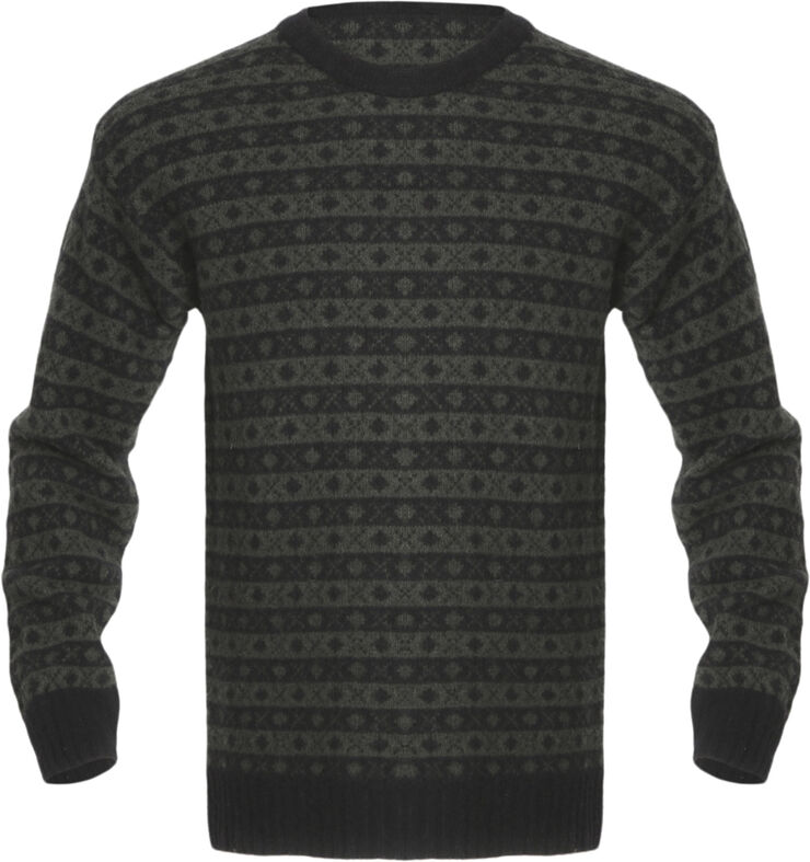 Asivik Asivik Hjelm Lambswool Sweater, Herre Grøn