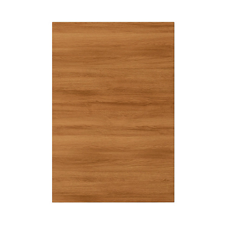 Côté de remplacement bas Goodhome Chia décor chêne fumé H. 87 cm x l. 59 cm x Ep. 18 mm