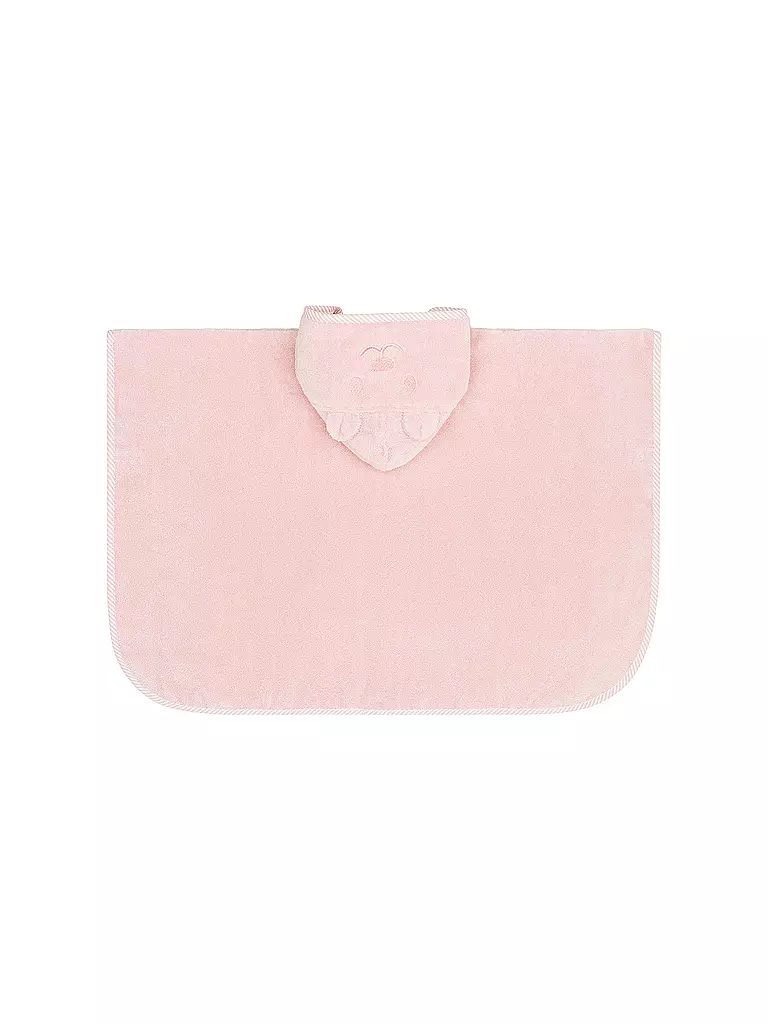 STEIFF Baby Bade Poncho  rosa