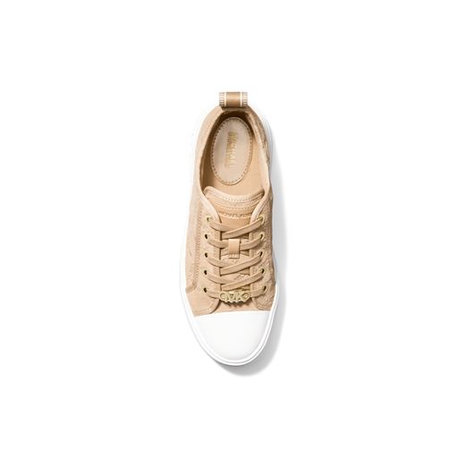 Michael Kors Evy Lace Up Sko, Camel, 36