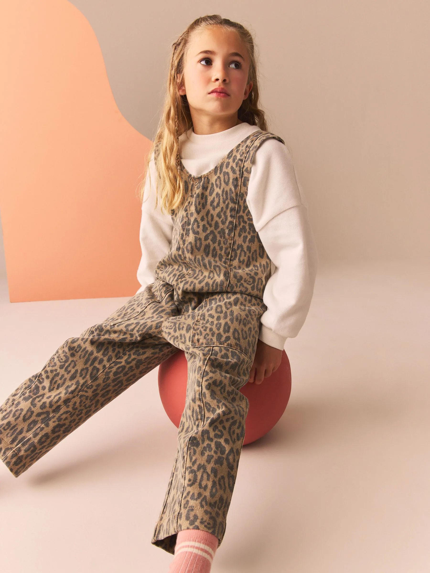 Animal - Slouchy Dungarees (3-16yrs)
