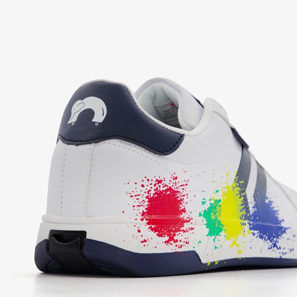 Breezy Rollers kinder sneakers met wieltjes wit