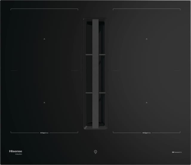 Hisense kogeplade med indbygget emhætte HEH6443BSCWF (60 cm)