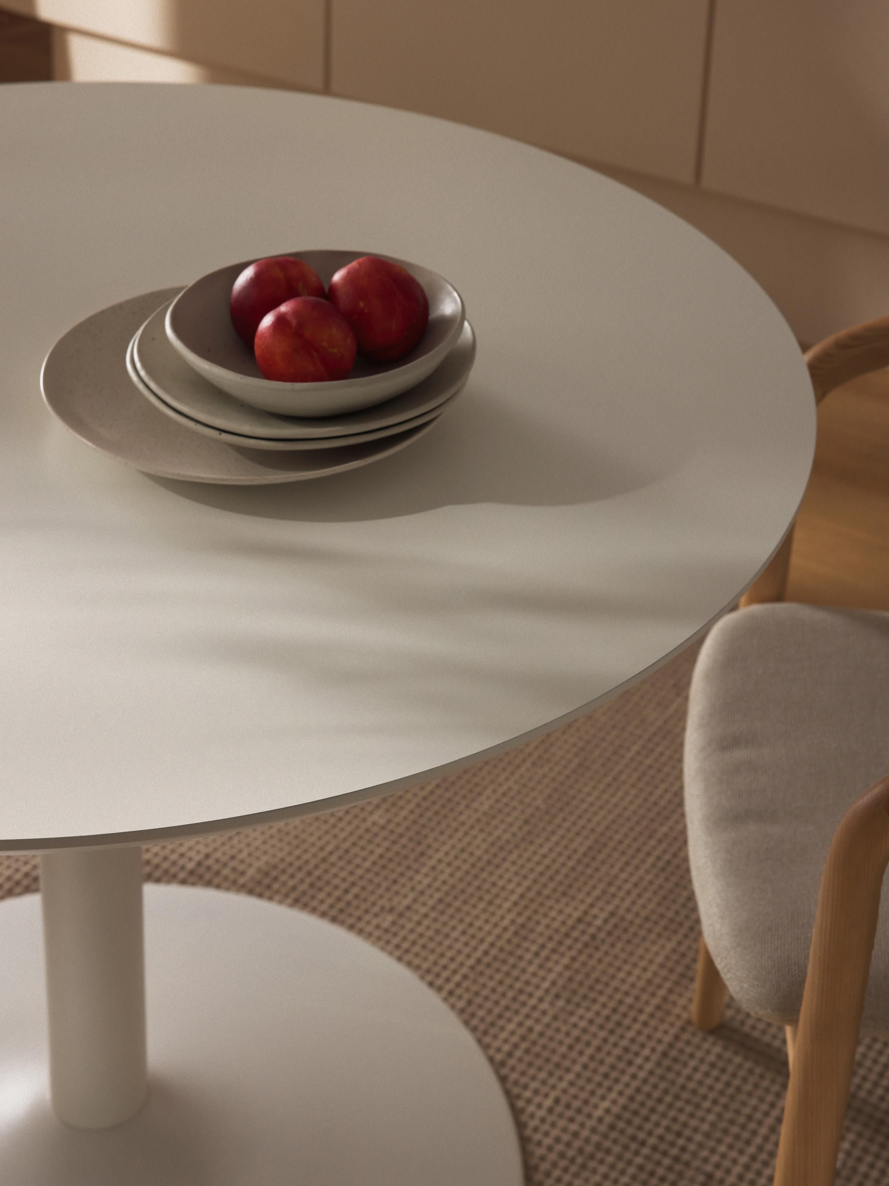 Ronde eettafel Menorca, in verschillende formaten