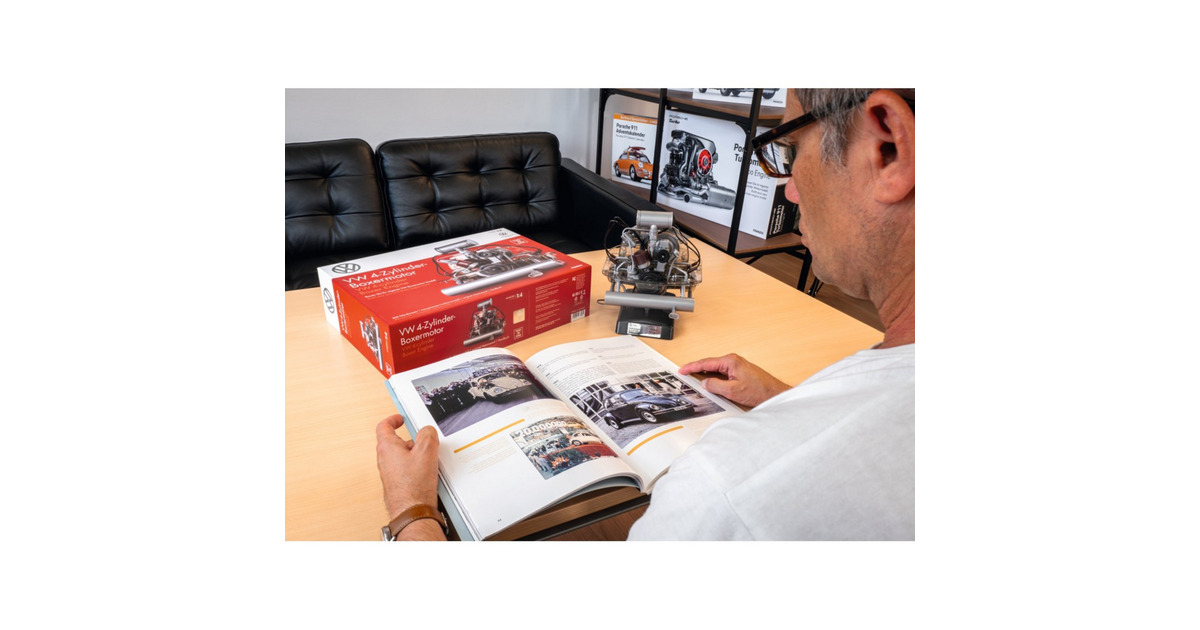 FranzisVW 4 cylinder Boxer Engine Modelbouw  (Schaal 1:4)