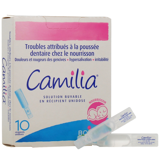 Camilia - Troubles de la dentition nourrisson
