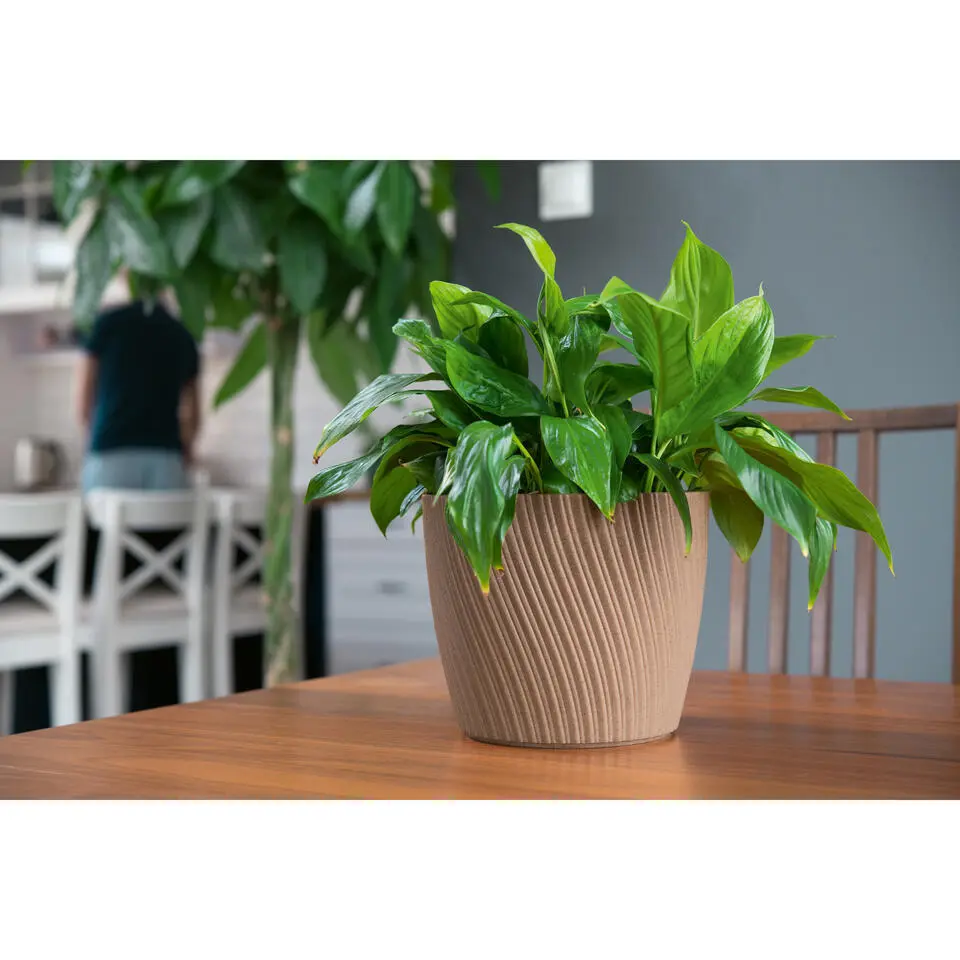 Form Plastic Plantenpot - kunststof - donkergroen - D19 x H16 cm