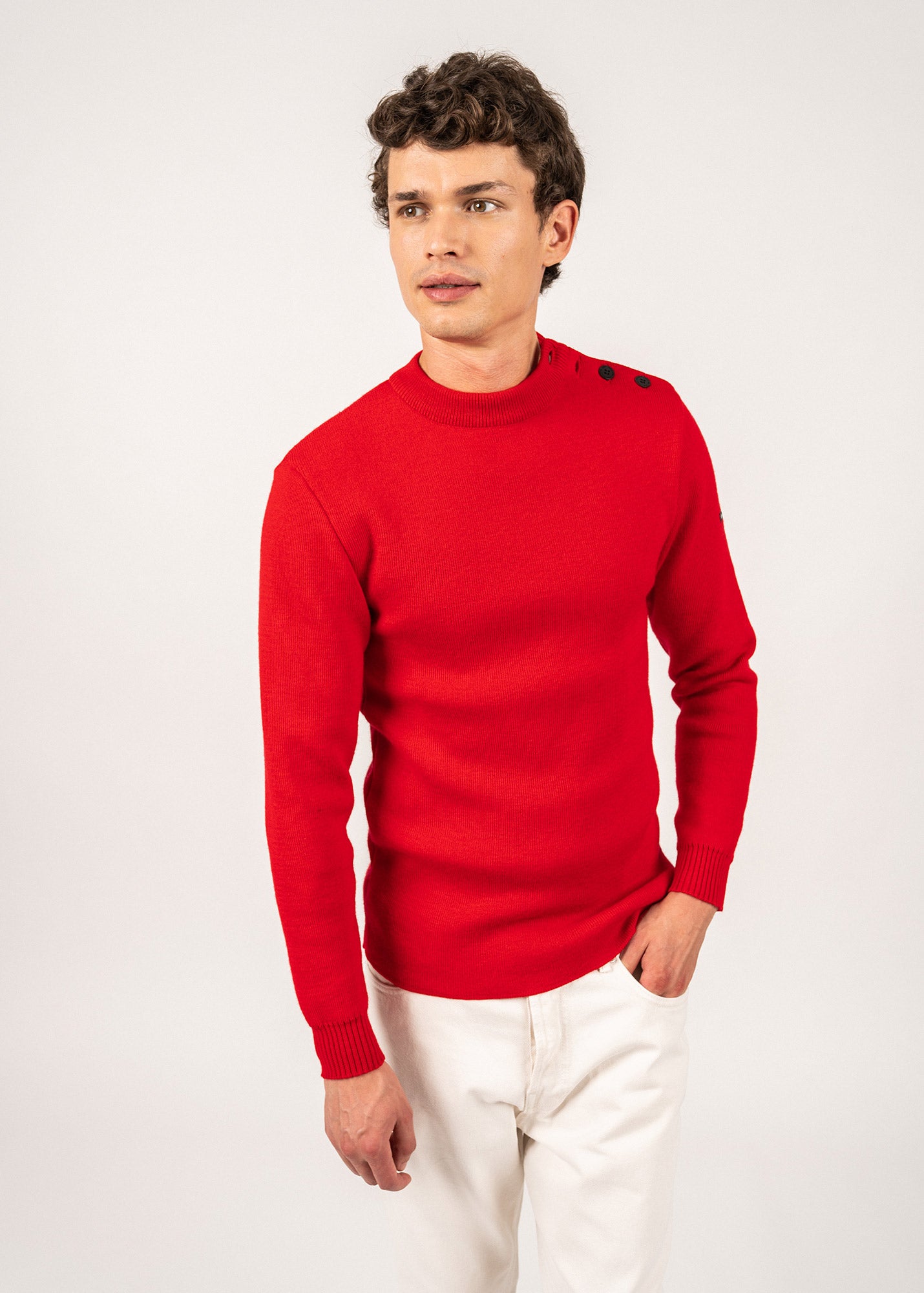 Pull marin uni Matelot