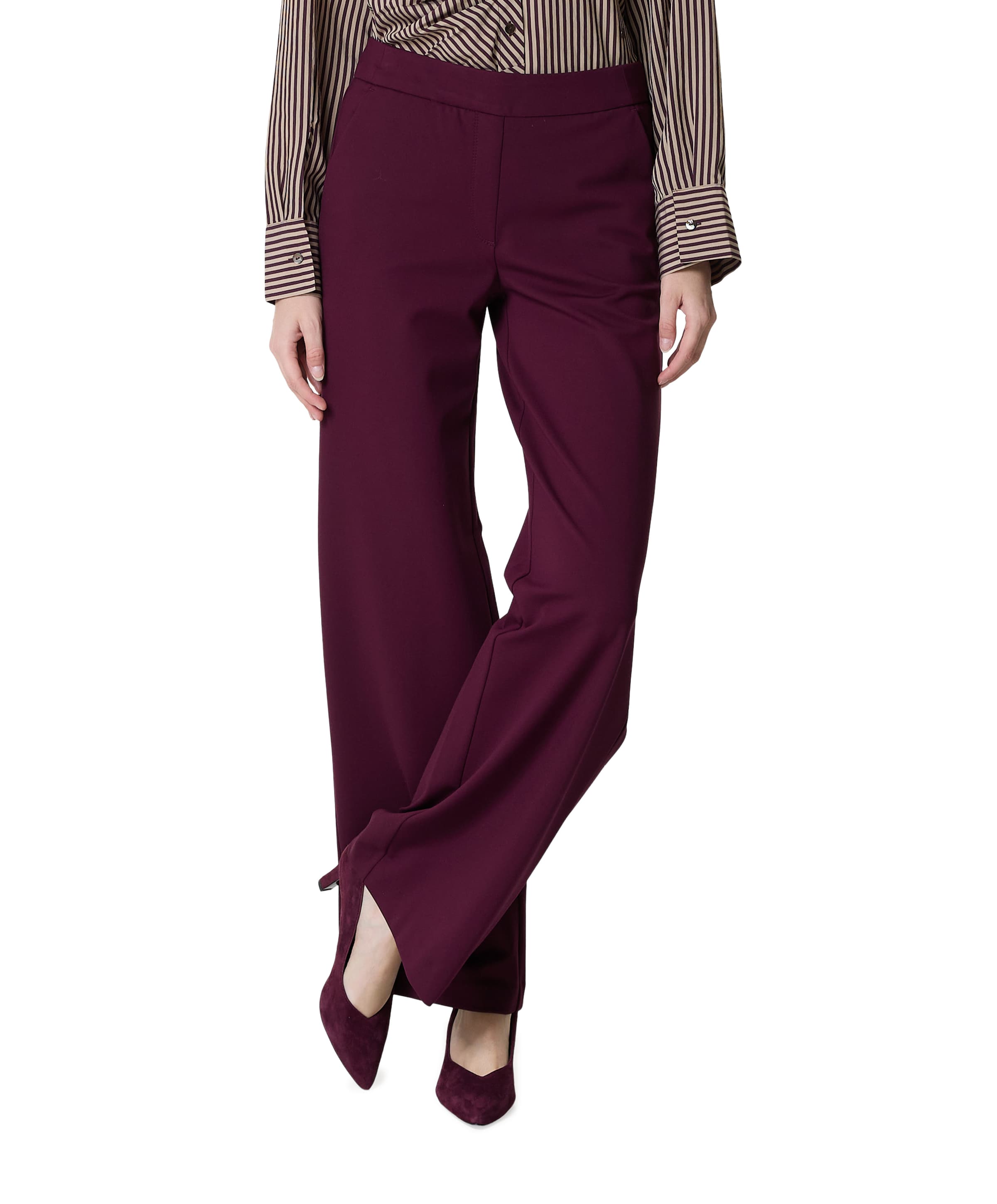 MAC CHIARA dames pantalon paars
