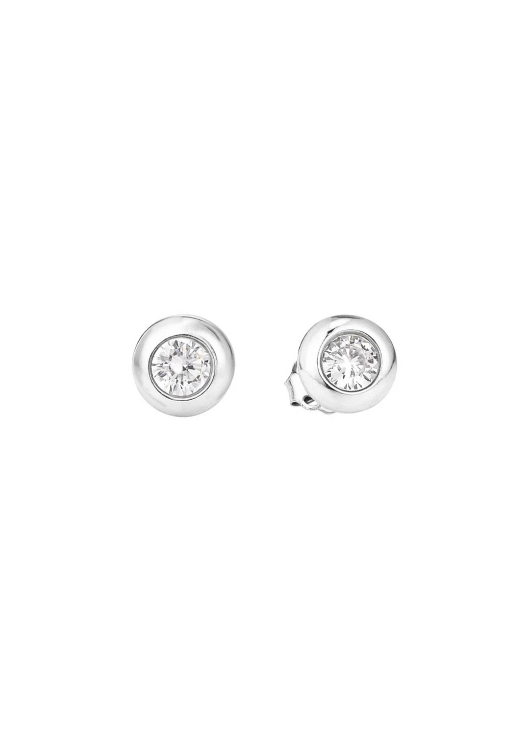 Elegante Ohrstecker mit synth. Zirkonia