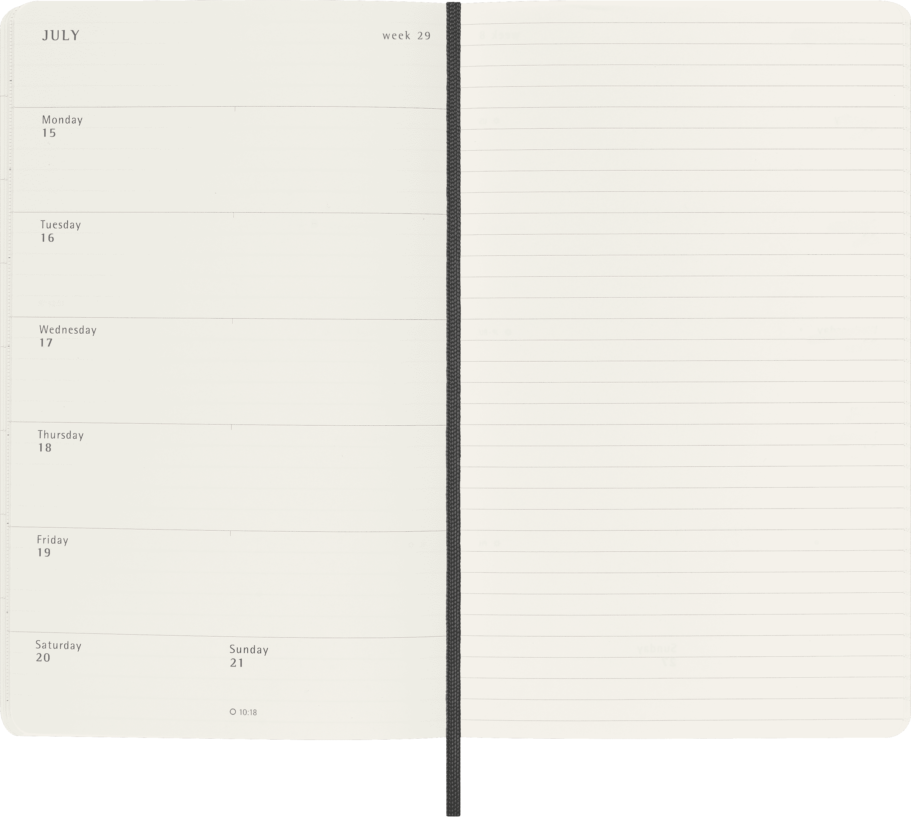 Classic Planner 2024/2025 Large Weekly, soft cover, 18 months