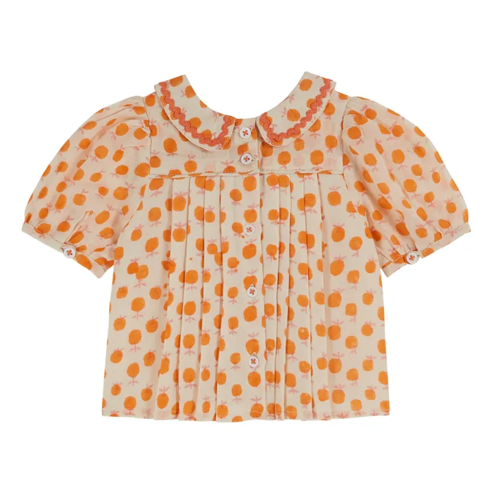 Emile et Ida Blouse Mandarine | Orange