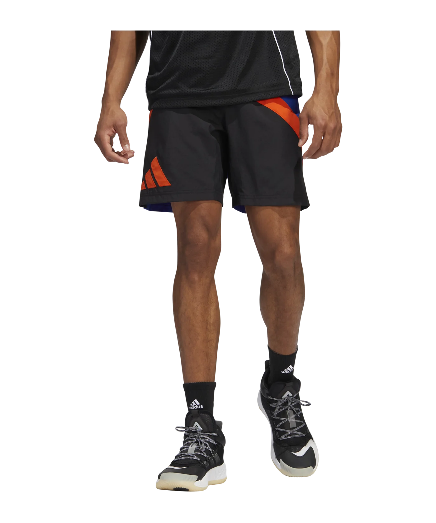 adidas Galaxy Short Blau Schwarz Orange