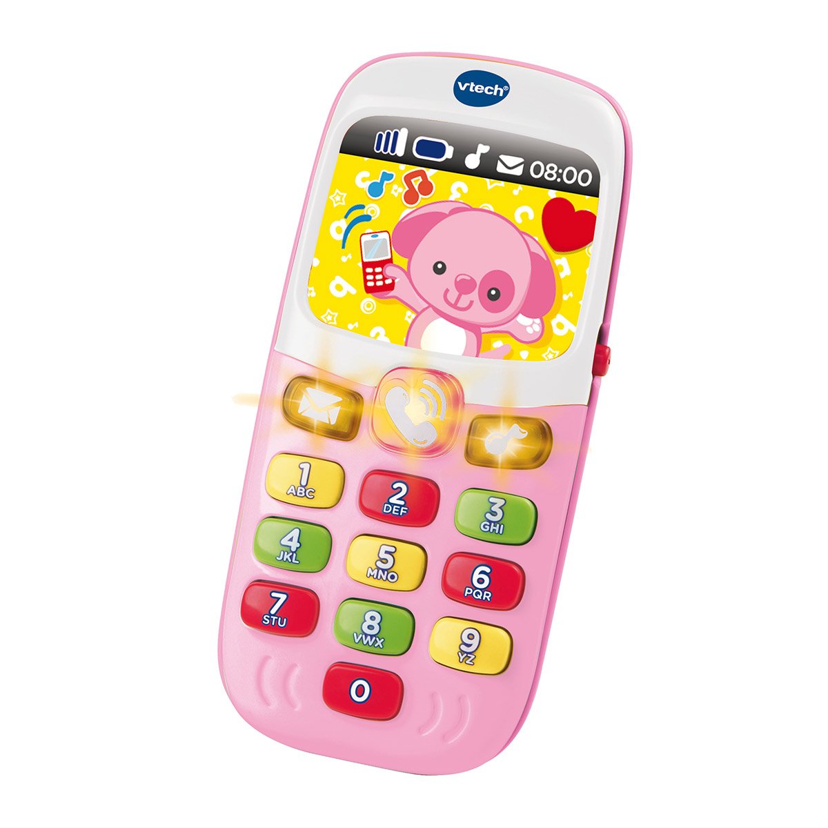Baby Smartphone Bilingue Rose