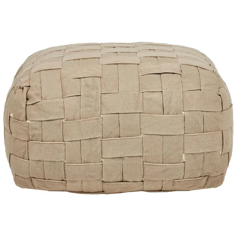 BODLA - Buitenpoef - Beige - 50 x 50 cm - Synthetisch materiaal
