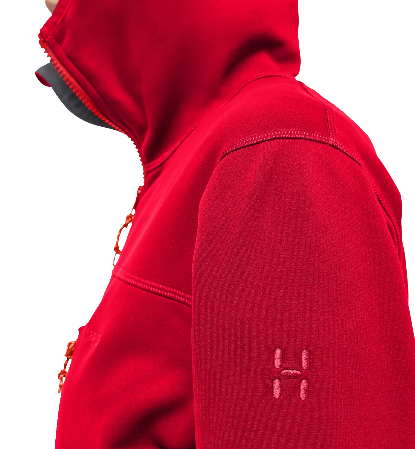 Haglöfs Women's Rosson Mid Hood Bright Red