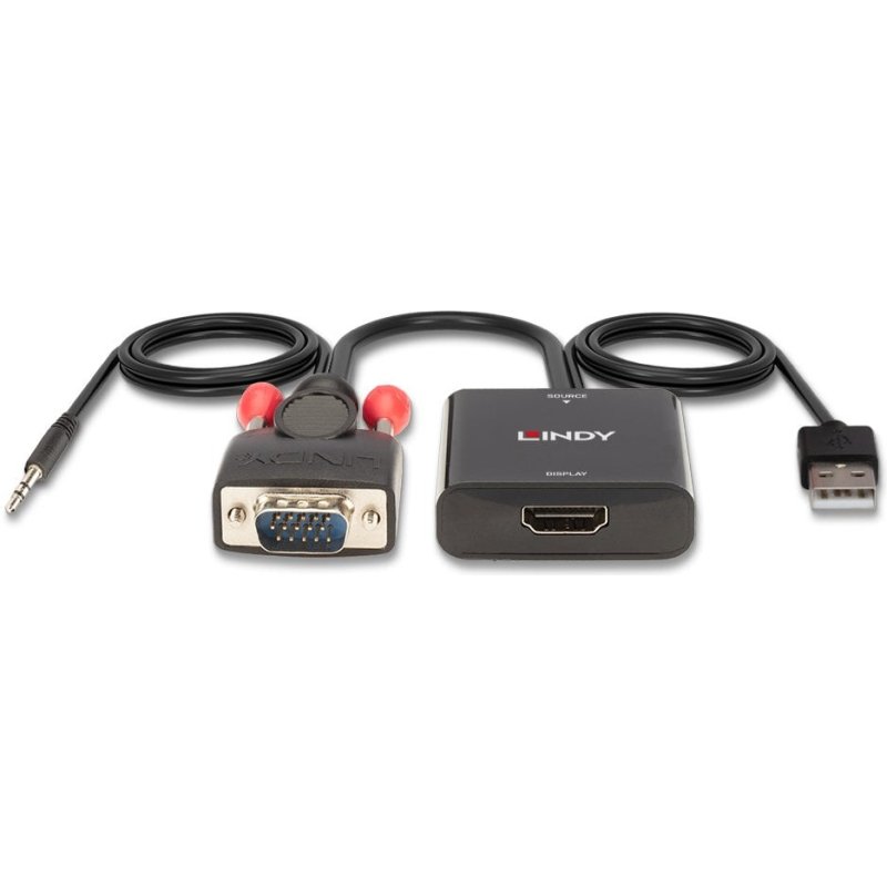 Lindy Convertisseur VGA & Audio vers HDMI
