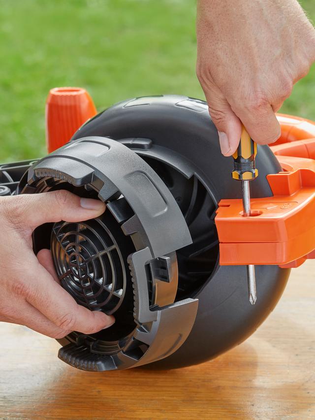 3-in-1 Elektro-Laubsauger, Bläser und Häcksler