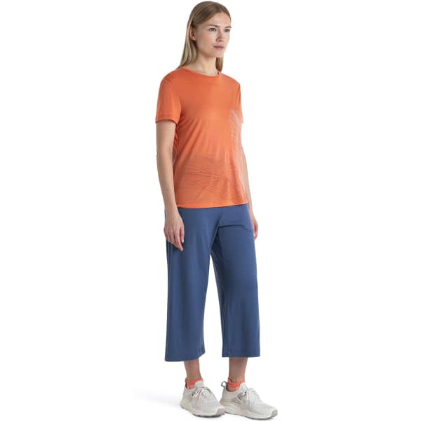 T-shirt randonnée ICEBREAKER W MERINO CORE SS TEE PLUME EMBER