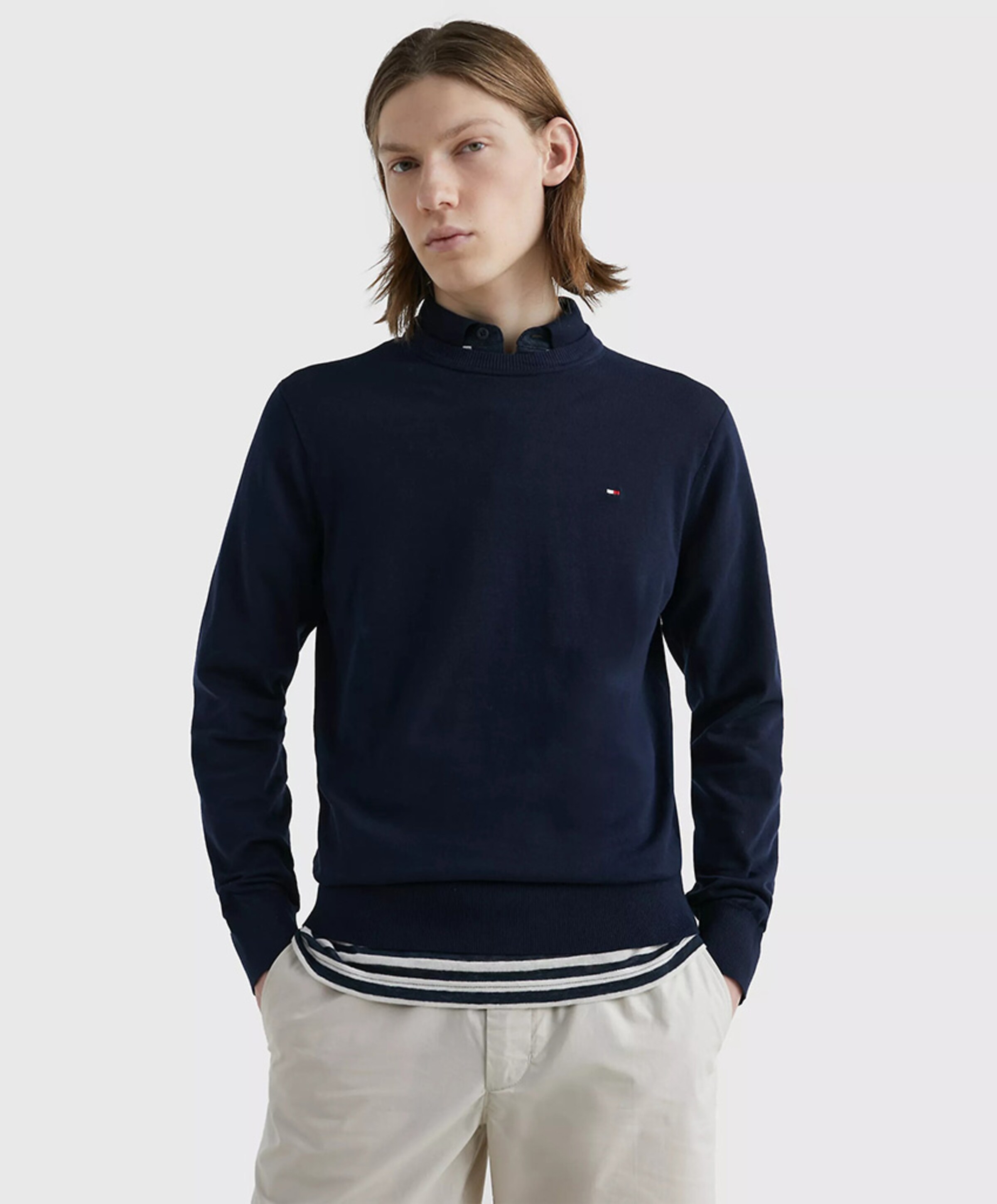 Tommy Hilfiger Heren trui blauw