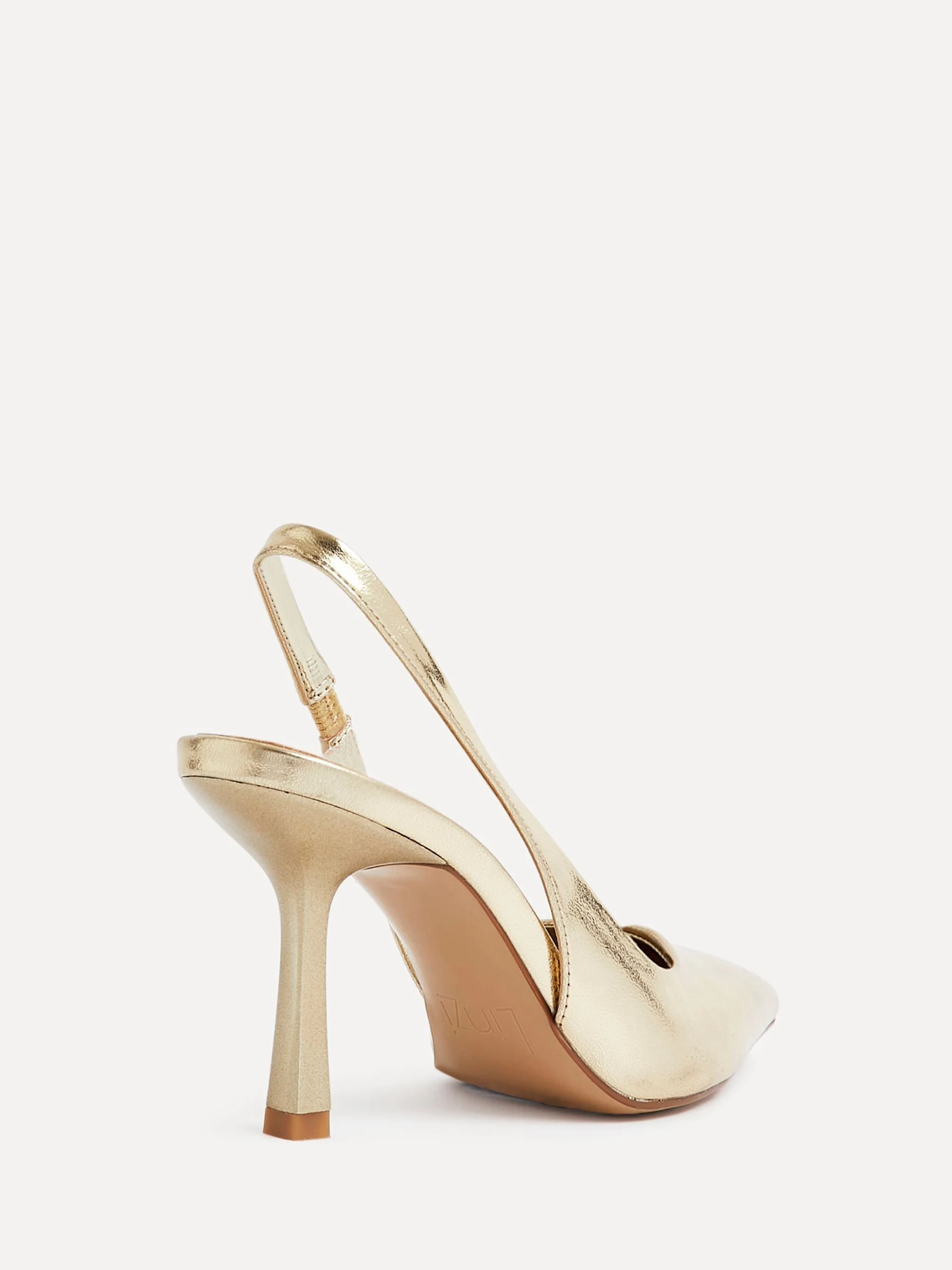 Goud - Linzi Dash Slingback Court Heels