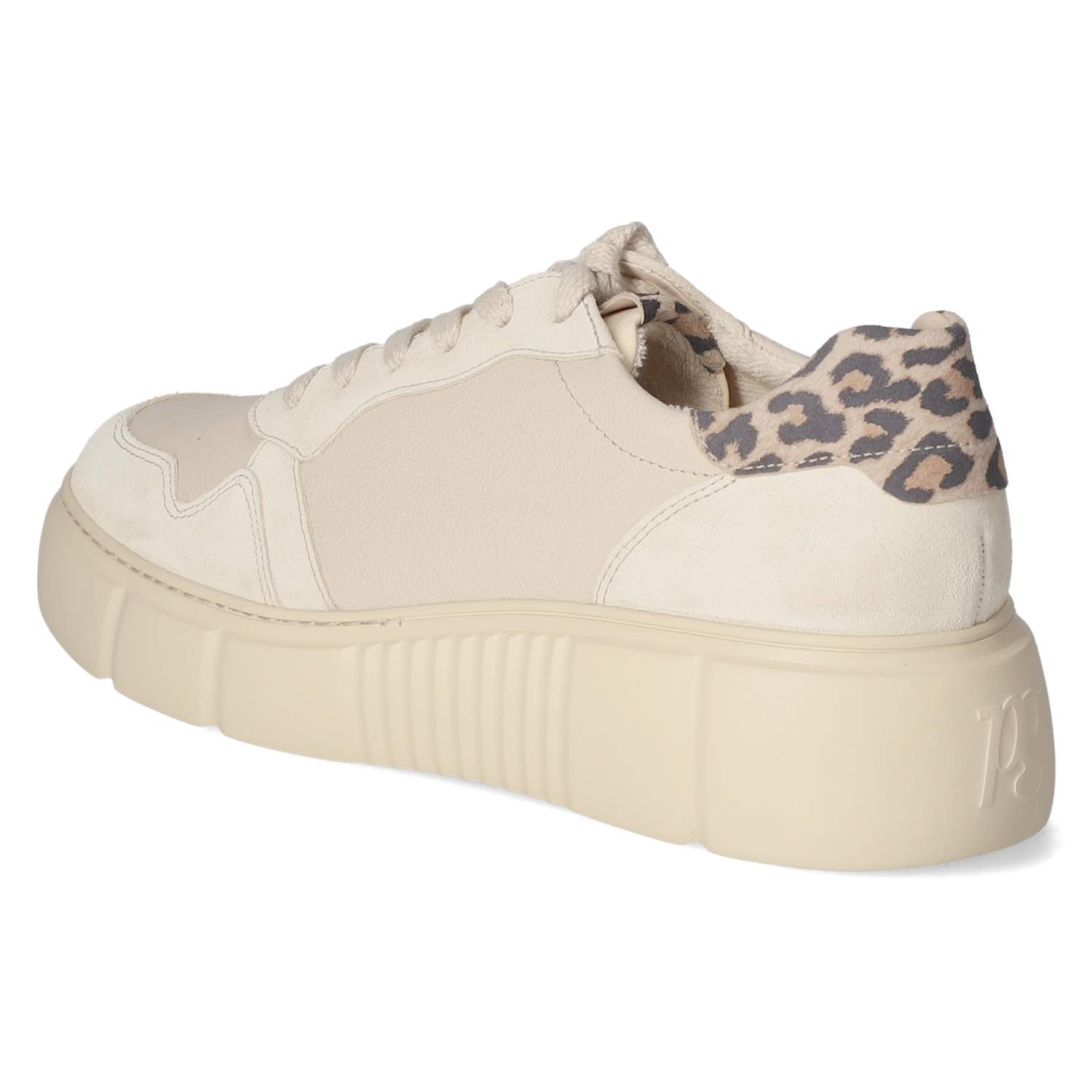 Paul Green Low Sneaker - ivory/biscuit
