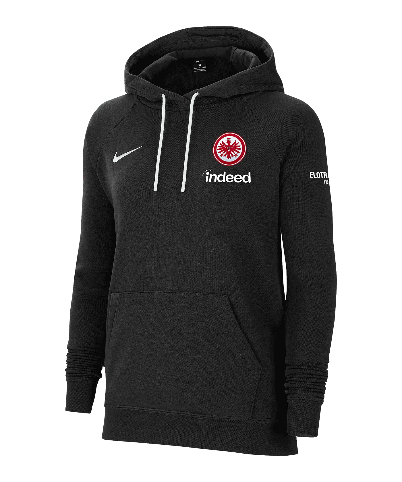 Nike Eintracht Frankfurt Fleece Hoody Damen Schwarz F010
