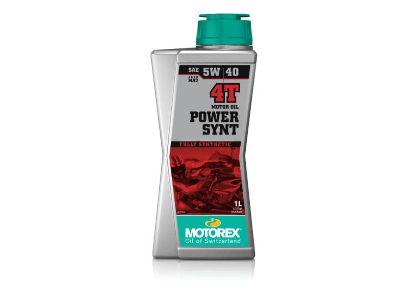 Motorex Motorenöl 4-Takt Power Synt 5W/40, 1 l 4-Takt-Motorenöl für Hypersport-Motorräder, 1 Liter