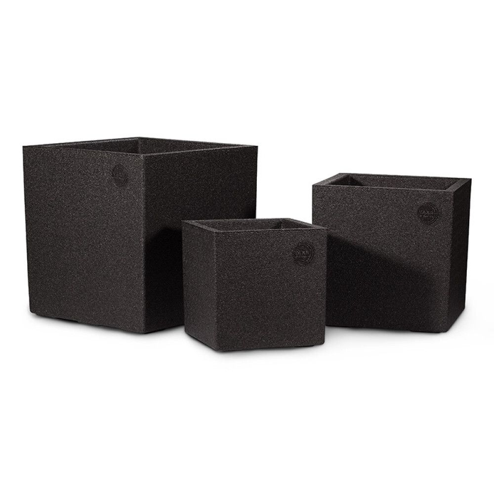 POTTE BEWI 25X25CM SVART