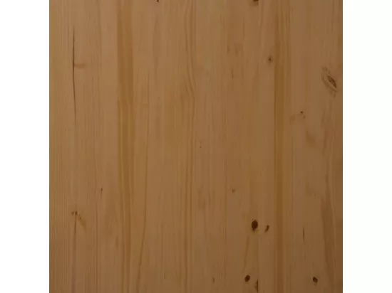 Armoire roulante avec tiroirs MOSS bois de pin marron miel