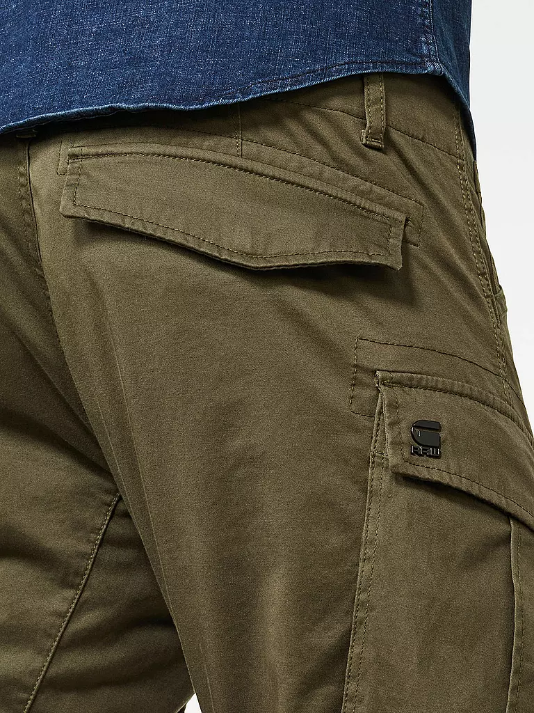 G-STAR RAW Cargohose Rovic Tapered Fit  olive