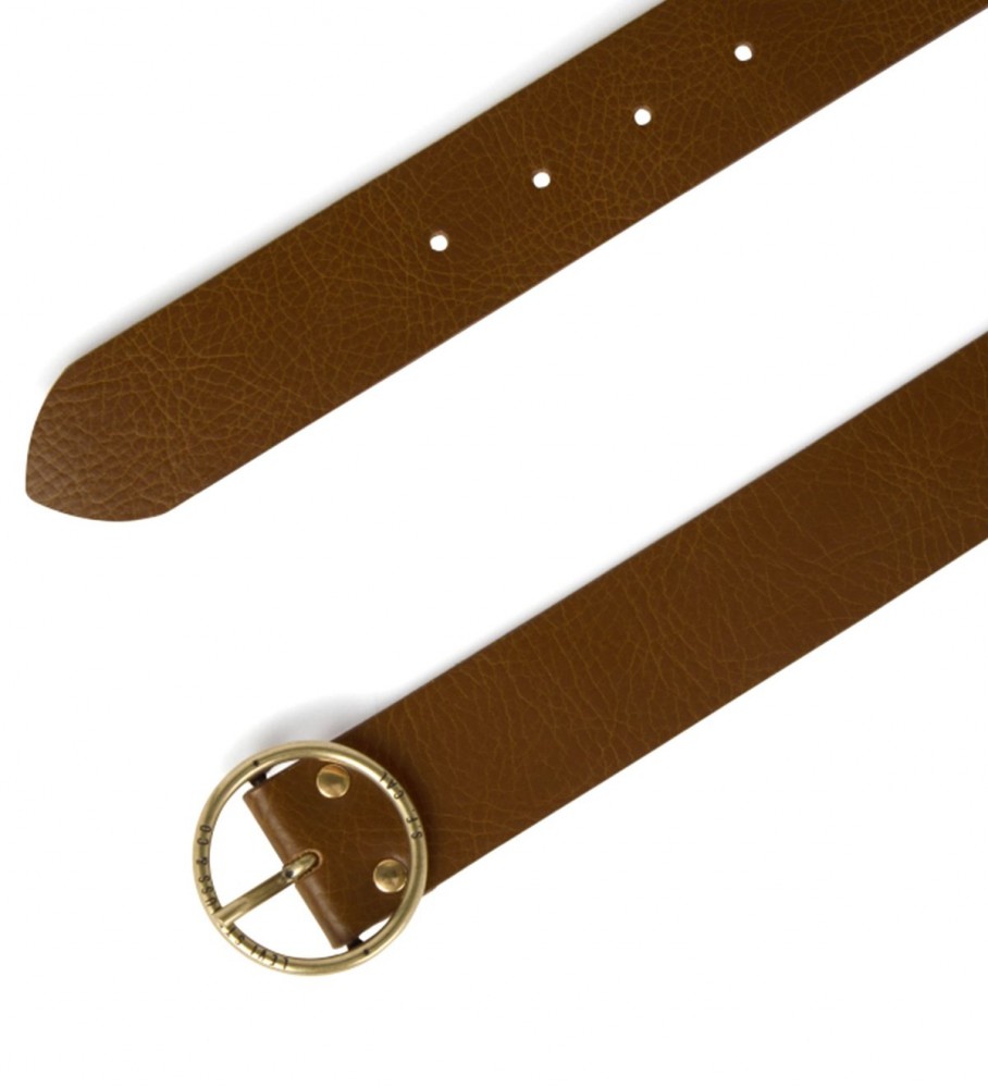 Cinto de couro marrom Levi's Athena Plus