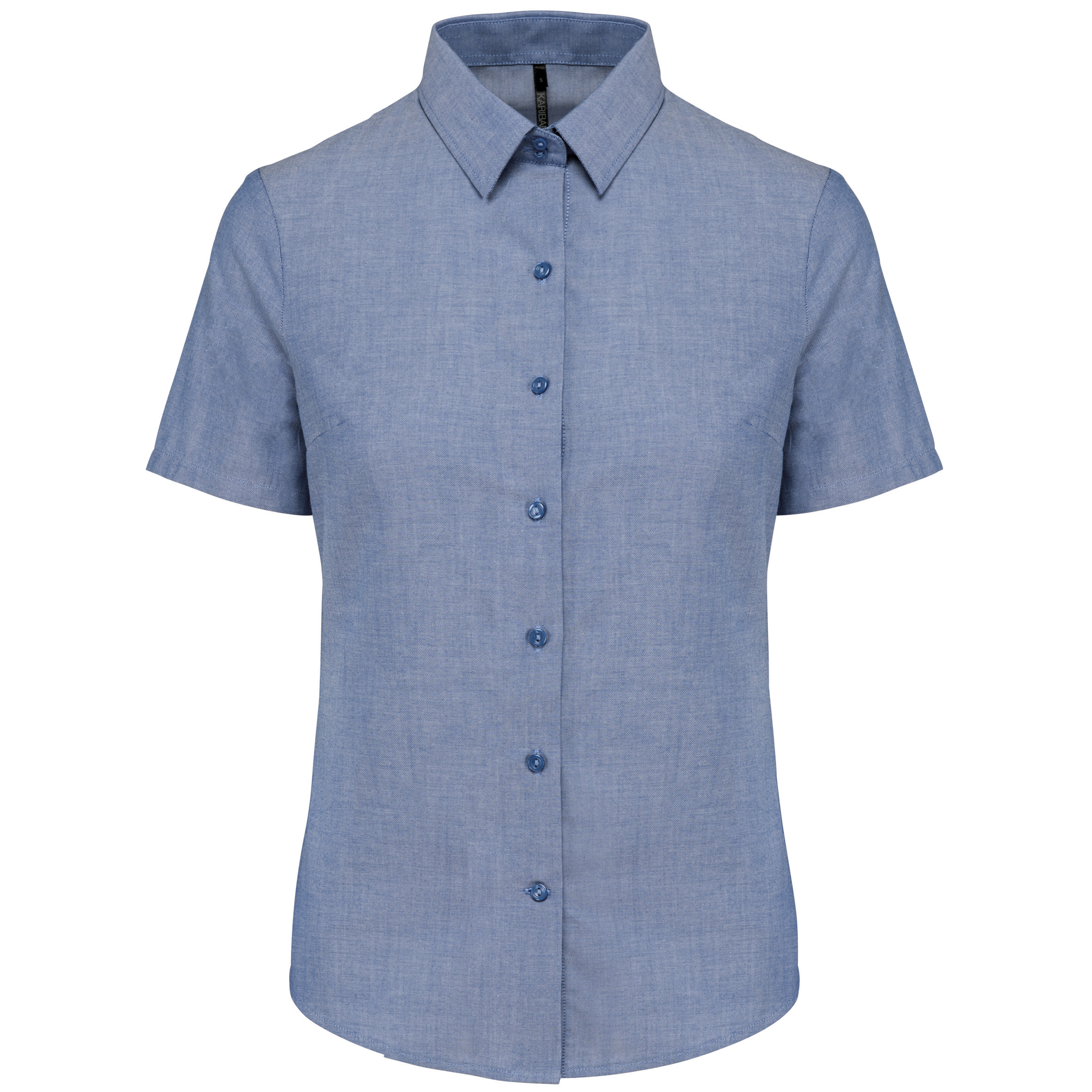 Kariban K536 - CHEMISE OXFORD MANCHES COURTES FEMME