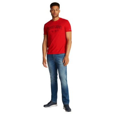 Tee-shirt à manches courtes homme Tjm Reg Vintage Varsity TOMMY HILFIGER