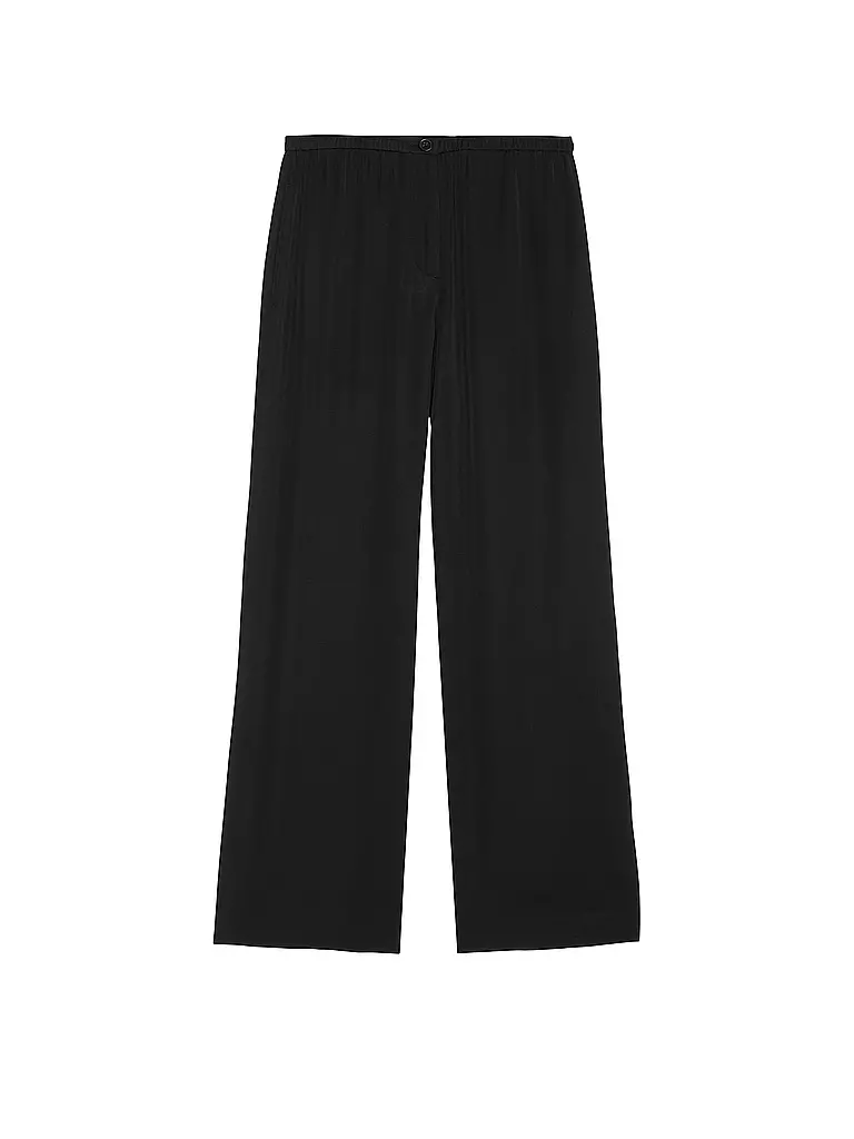 MARC O'POLO Marlenehose schwarz