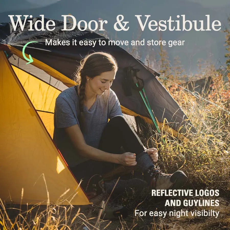PEAK1&trade; 1-Person Backpacking Tent​